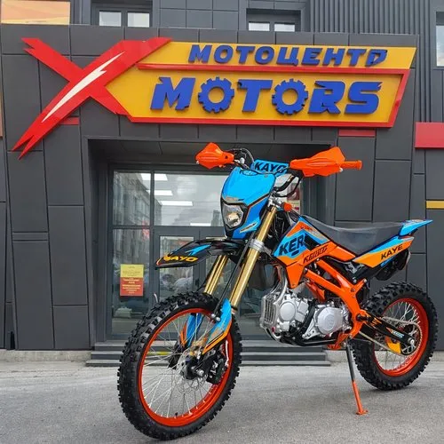 Питбайк КАЙО EVOLUTION K125EM 17/14 KRZ (механ. сцепл., эл. стартер 2024 г.)