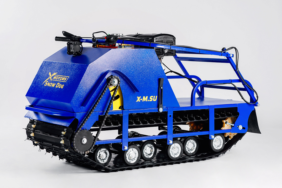 Мотобуксировщик SNOW DOG 9  с эл.запуском (LIFAN/LONCIN/ZONSHENG)
